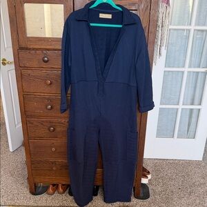 Free-est Navy Blue Women's Jumpsuit